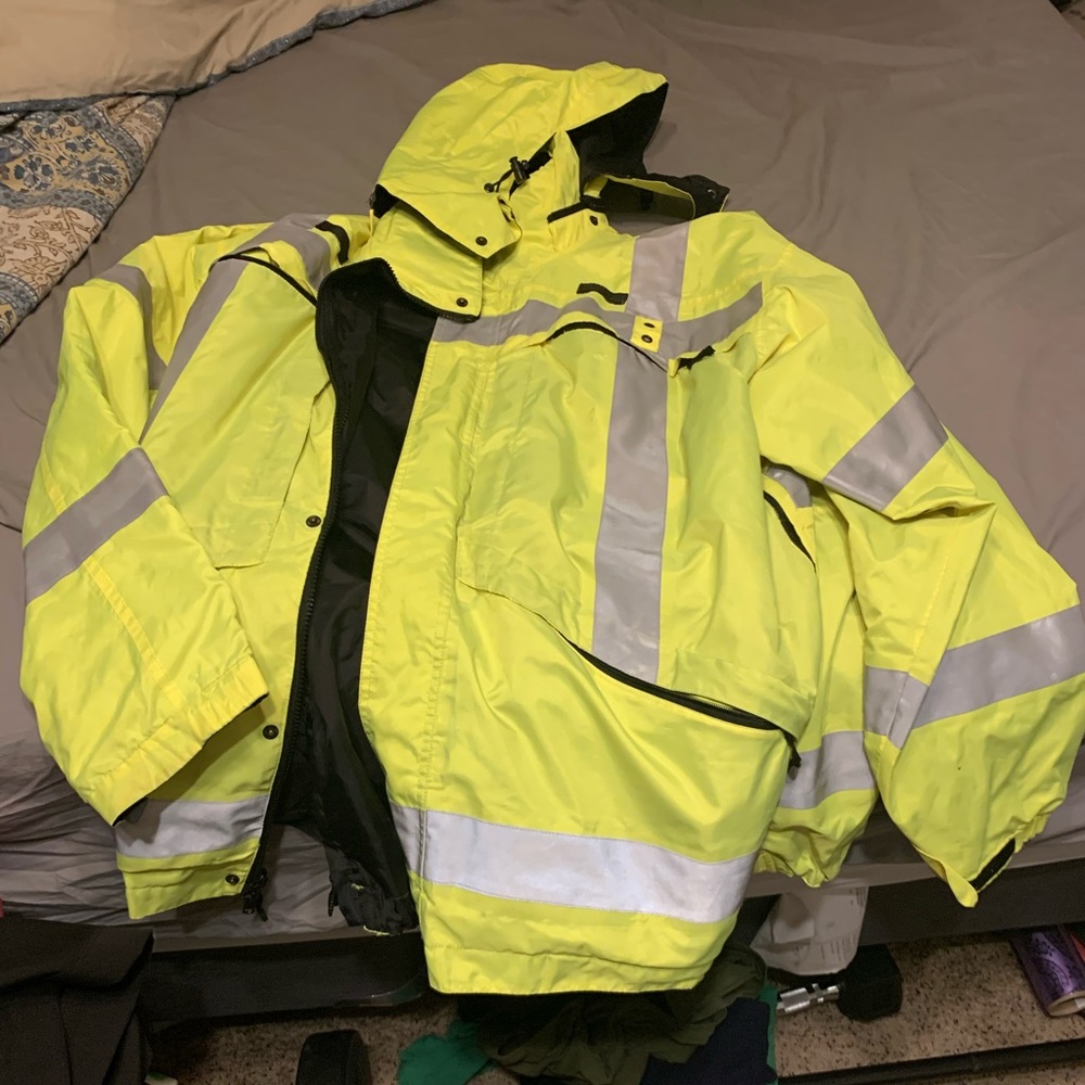 5.11 duty parka with fleece liner